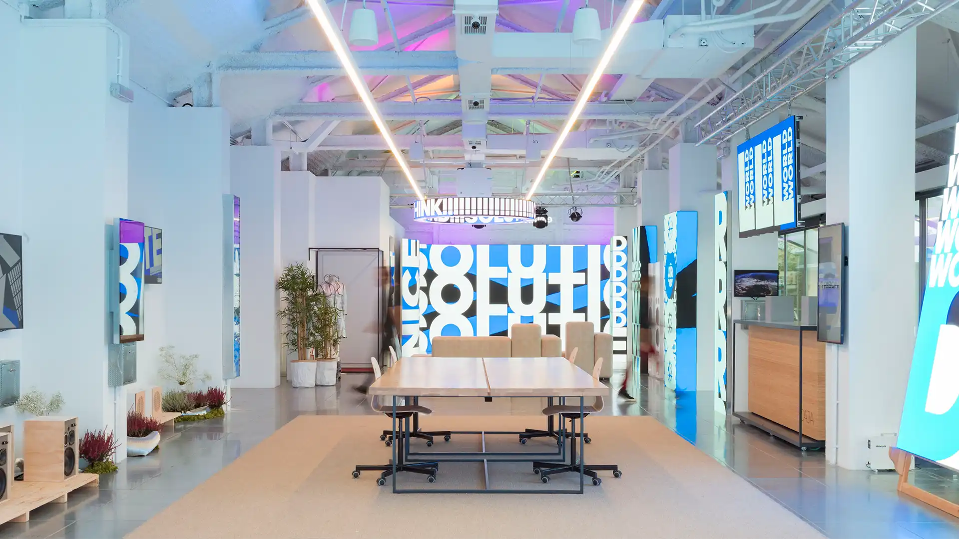 TRISON office in Barcelona, Spain, supporting audiovisual and digital projects.