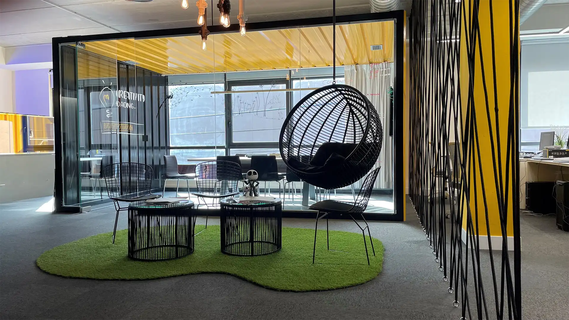 TRISON office in Bilbao, Spain, supporting audiovisual and digital projects.