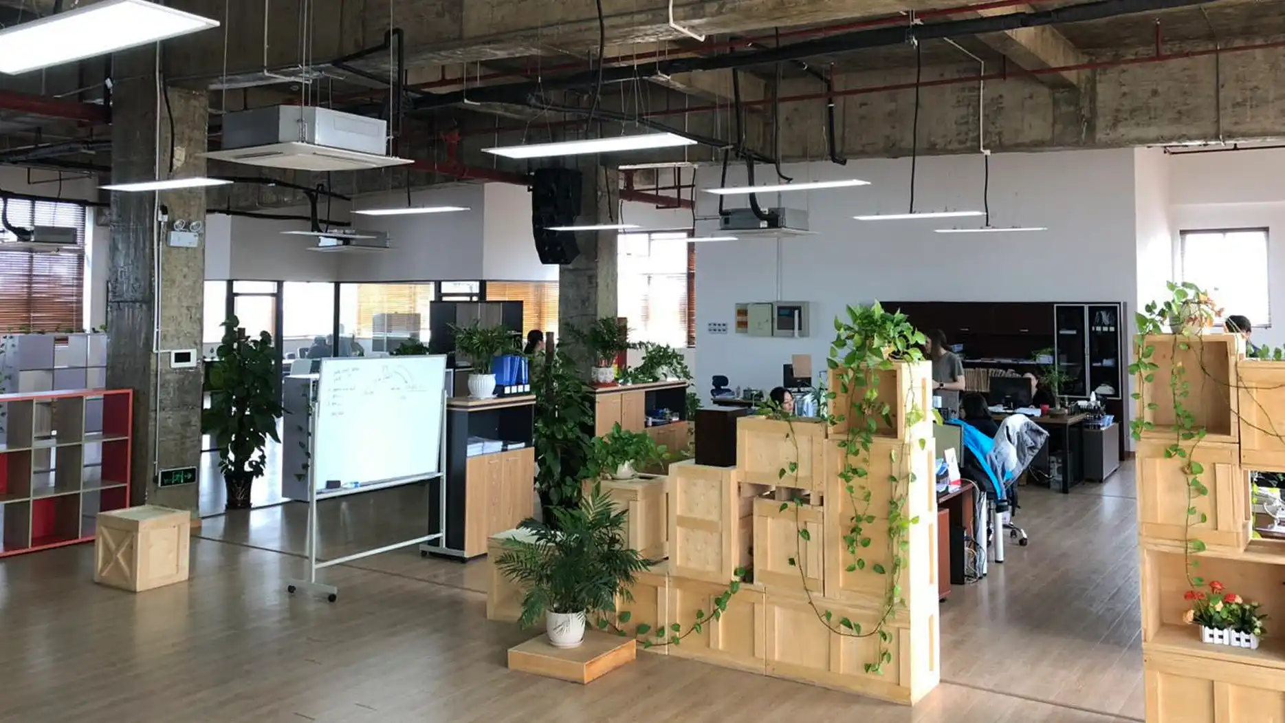 TRISON office in Kunshan, China, supporting audiovisual and digital projects.