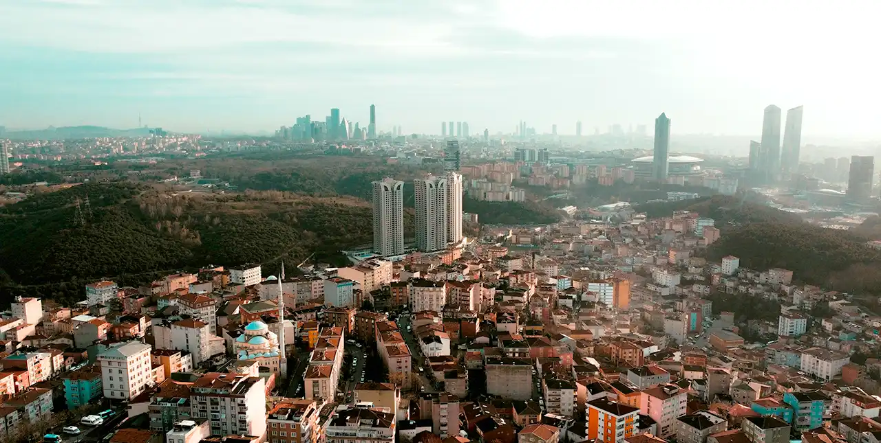 TRISON office in Istanbul, Türkiye, supporting audiovisual and digital projects.