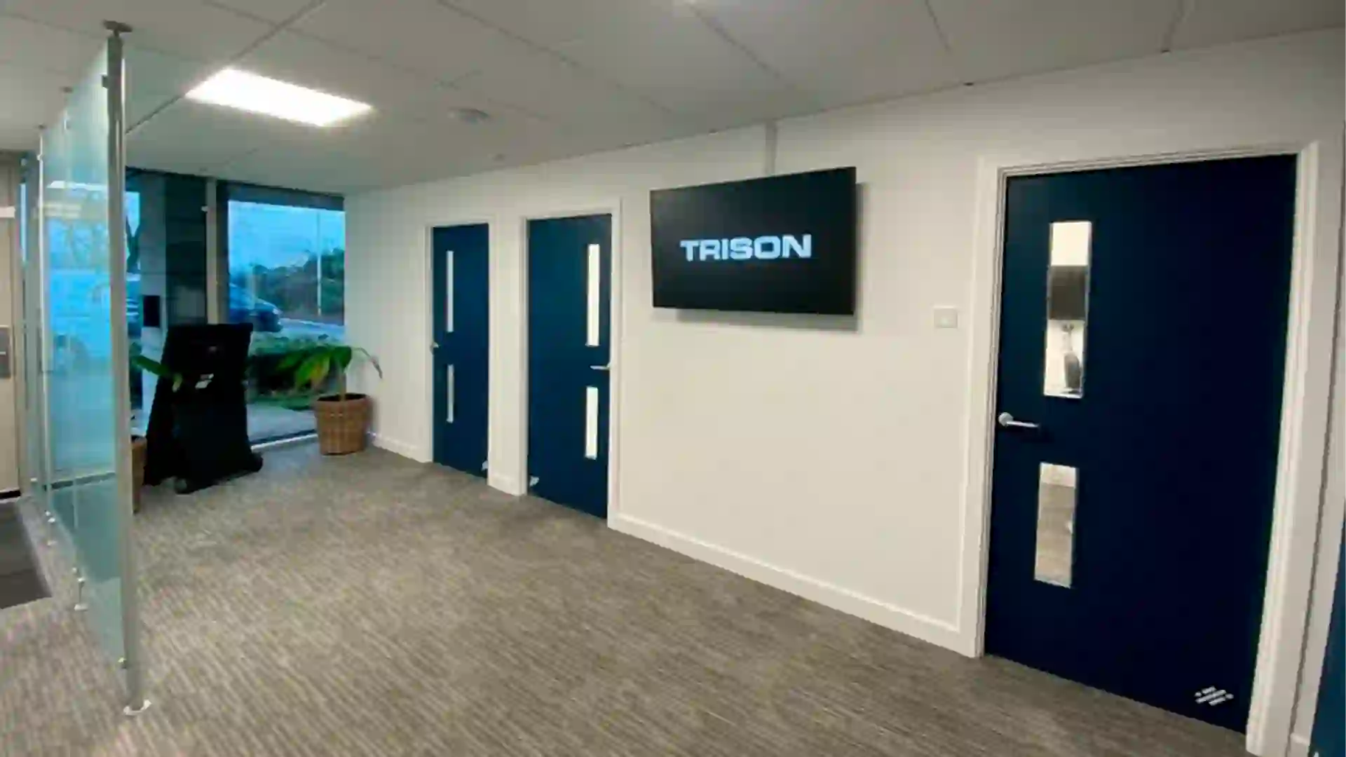 TRISON office in Reading, United Kingdom, supporting audiovisual and digital projects.