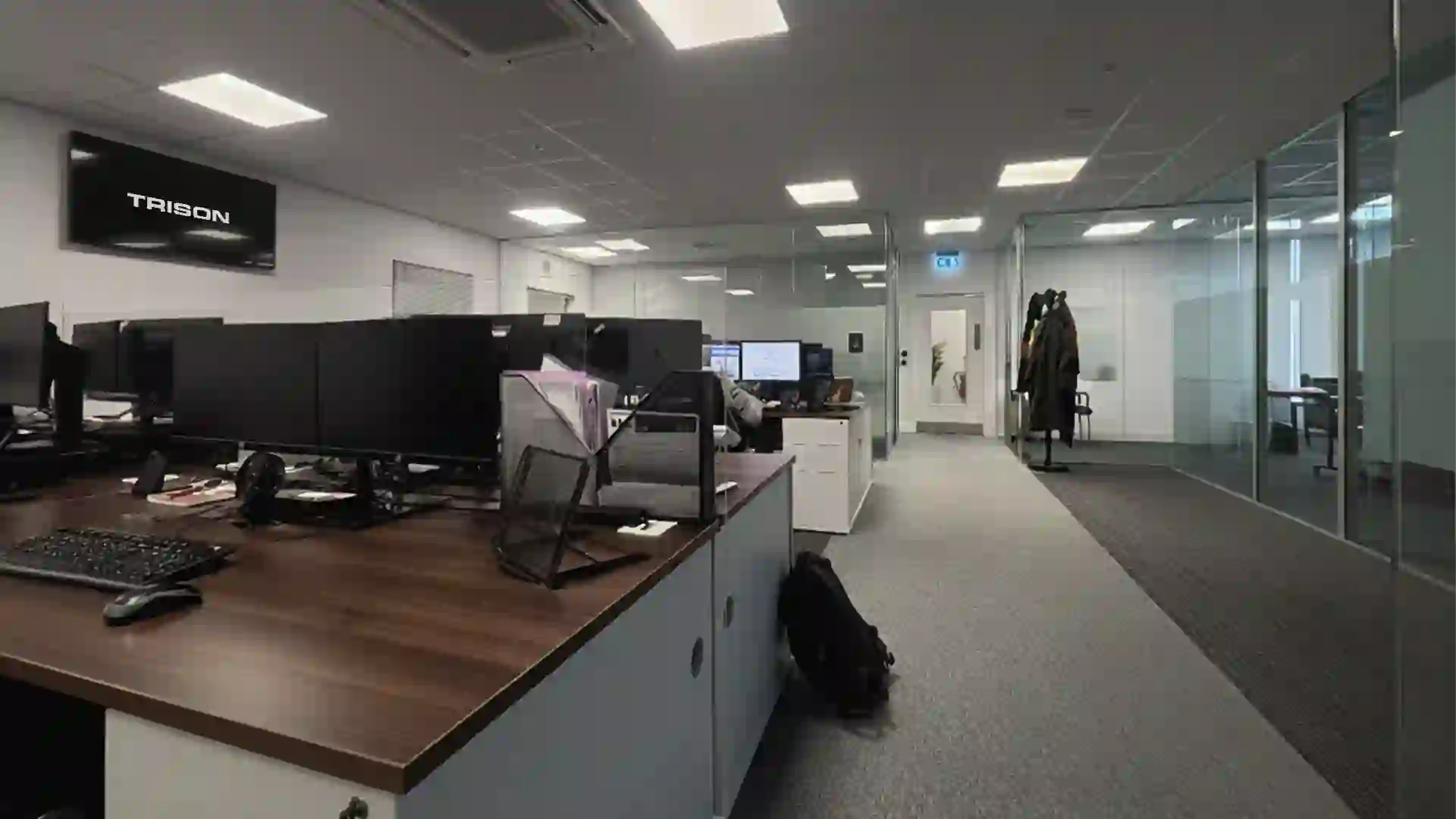 TRISON office in Stockport, United Kingdom, supporting audiovisual and digital projects.